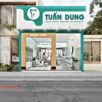 Thiết kế phòng khám nha khoa Tuấn Dung